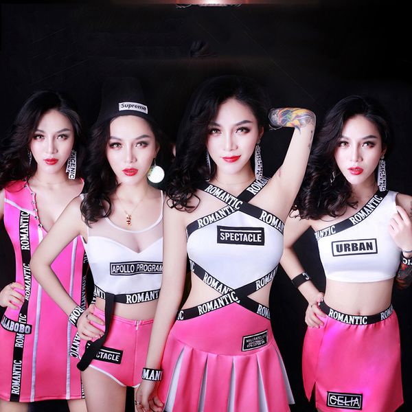 jazz dance dress hip hop costumes pink cheerleading costume nightclub singer bodysuit ds dj outfit pole dance clothing dn1738, Black;red
jazz dance dress hip hop costumes pink cheerleading costume nightclub singer bodysuit ds dj outfit pole dance clothing dn1738, Black;red