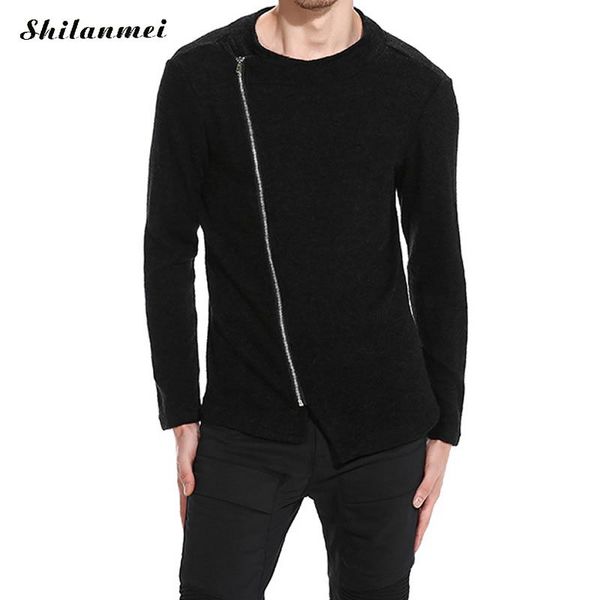 black thin knitted men's sweater cotton gray o-neck asymmetric zipper sweater men sweaters for 2017 autumn spring size s-xxl, White;black
black thin knitted men's sweater cotton gray o-neck asymmetric zipper sweater men sweaters for 2017 autumn spring size s-xxl, White;black