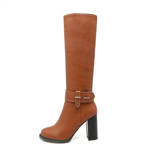 new to keep warm in winter snow boots square 9.5cm super high heel women shoes over the knee party club shoes large size, Black
new to keep warm in winter snow boots square 9.5cm super high heel women shoes over the knee party club shoes large size, Black