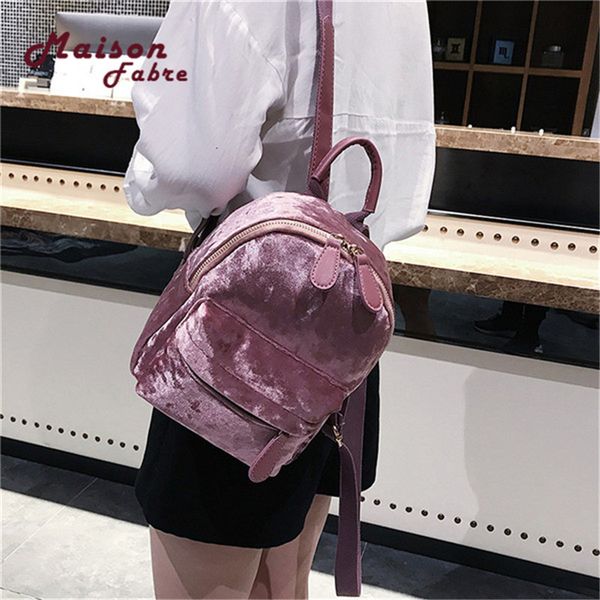 hb@women backpack girl velour backpack student solid color travel school crossbody bag
hb@women backpack girl velour backpack student solid color travel school crossbody bag