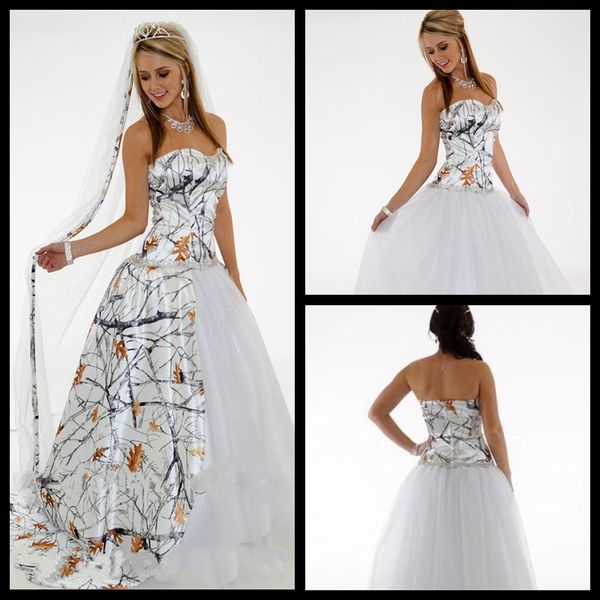 fashion white snow camo wedding dresses with glitter net crystal beaded bridal dresses realtree wedding gowns with detachable train
fashion white snow camo wedding dresses with glitter net crystal beaded bridal dresses realtree wedding gowns with detachable train