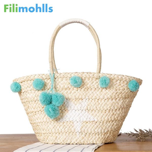 2018 new summer beach handbag women star shopping tote handmade woven travel shoulder bags purse bolsa bohemian straw bag s1608
2018 new summer beach handbag women star shopping tote handmade woven travel shoulder bags purse bolsa bohemian straw bag s1608