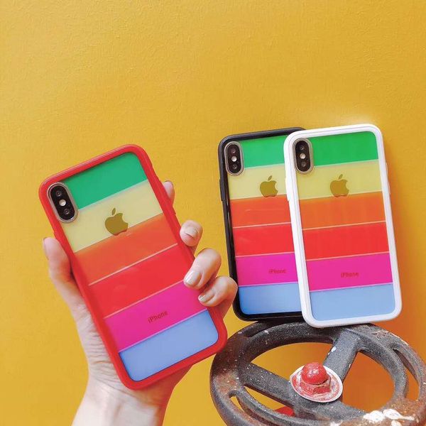 2018 global hits for iphone 6s plus case rainbow color design for goophone x designer phone case tempered glass phone cover
2018 global hits for iphone 6s plus case rainbow color design for goophone x designer phone case tempered glass phone cover