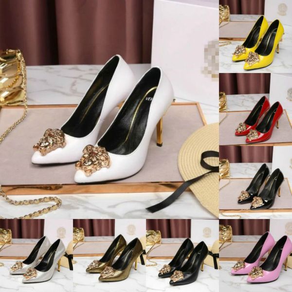 women's shoes high-heeled new patent leather metal buckle shallow leather pointed stiletto shoes luxury women's boots, Black
women's shoes high-heeled new patent leather metal buckle shallow leather pointed stiletto shoes luxury women's boots, Black