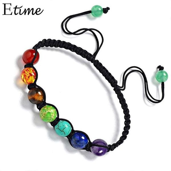 stone 7 chakra colorful artificial new reiki buddha prayer bead braided bracelet, White
stone 7 chakra colorful artificial new reiki buddha prayer bead braided bracelet, White