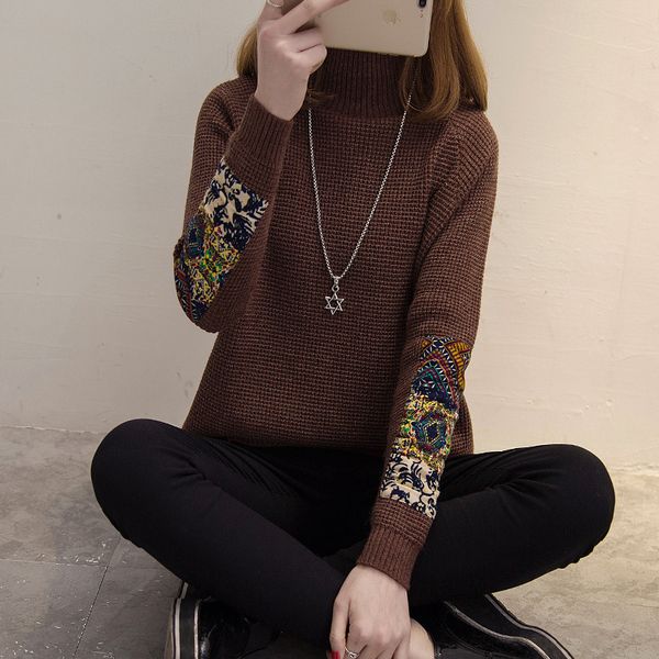 women's sweaters chompas de mujer para el invierno 2021 autumn winter warm women turtleneck long sleeve knitting pullovers sueter, White;black
women's sweaters chompas de mujer para el invierno 2021 autumn winter warm women turtleneck long sleeve knitting pullovers sueter, White;black
