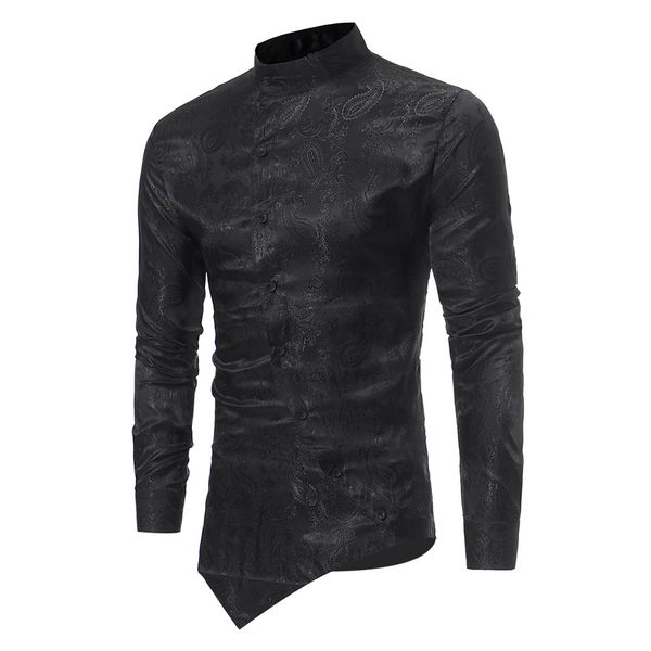 elegant men shirt party new arrival blouse fashion 2018 vintage flower tilted shirts cool novelty male blusa, White;black
elegant men shirt party new arrival blouse fashion 2018 vintage flower tilted shirts cool novelty male blusa, White;black