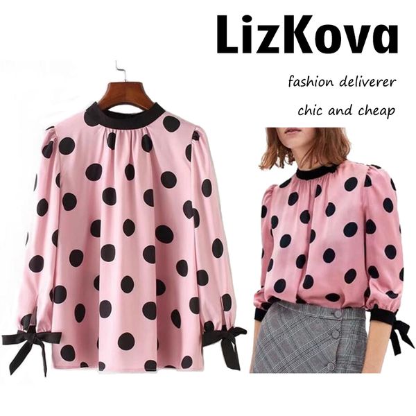 women mock neck polka dot blouse back button down shirt half sleeve office shirt 2018 korean spring summer top, White
women mock neck polka dot blouse back button down shirt half sleeve office shirt 2018 korean spring summer top, White