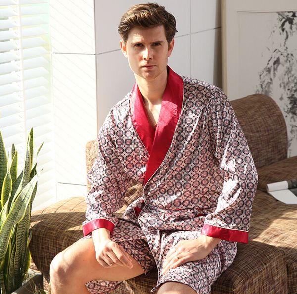 Summer New Men Luxury Sleepwear Robes Intimate Male Night Robes Apparel Chemises
Summer New Men Luxury Sleepwear Robes Intimate Male Night Robes Apparel Chemises