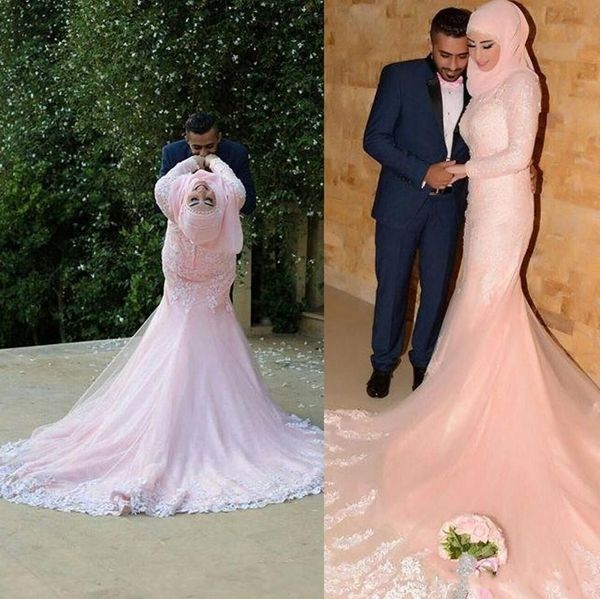 tulle lace appliqued long sleeves high neck pearl pink muslim arabic evening dresses robe de soiree longue nouvelles, Black;red
tulle lace appliqued long sleeves high neck pearl pink muslim arabic evening dresses robe de soiree longue nouvelles, Black;red