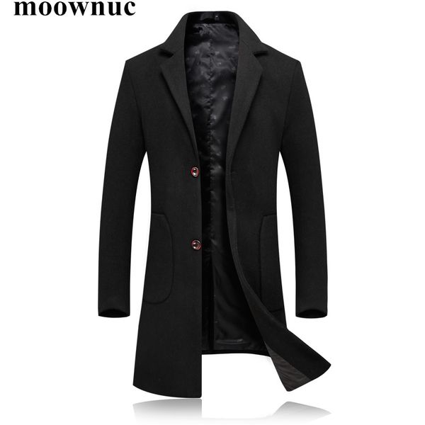 2018 new men's woolen coats autumn winter wool long overcoats slim fit men business casual mens windbreakers m-3xl, Black
2018 new men's woolen coats autumn winter wool long overcoats slim fit men business casual mens windbreakers m-3xl, Black