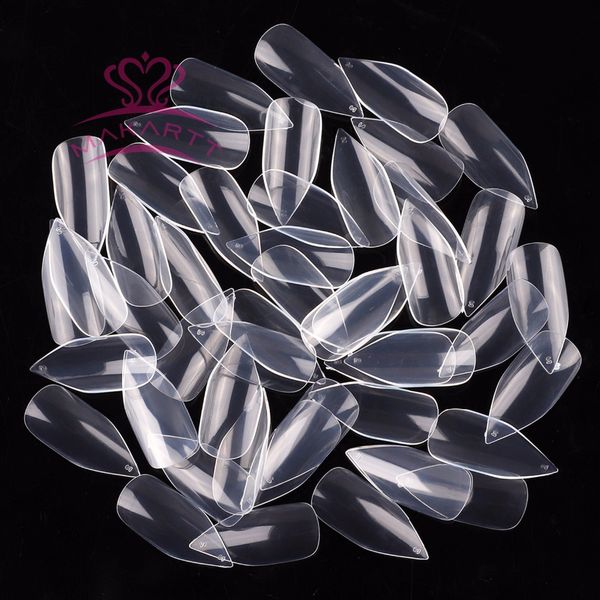 makartt nail tips stiletto nails almond nails full cover artificial clear /natural 500pcs 10 size for diy and salons a0516, Red;gold
makartt nail tips stiletto nails almond nails full cover artificial clear /natural 500pcs 10 size for diy and salons a0516, Red;gold