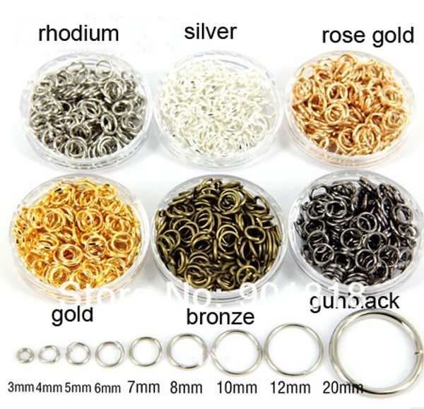 3mm 200pcs/bag rhodium plating metal colored jump rings link loop finding for diy jewelry findings connectorf309c, Silver
3mm 200pcs/bag rhodium plating metal colored jump rings link loop finding for diy jewelry findings connectorf309c, Silver