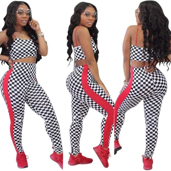 plaid sling digital print two-piece set women's two piece pants two piece sets women's long pants suits trousers, White
plaid sling digital print two-piece set women's two piece pants two piece sets women's long pants suits trousers, White