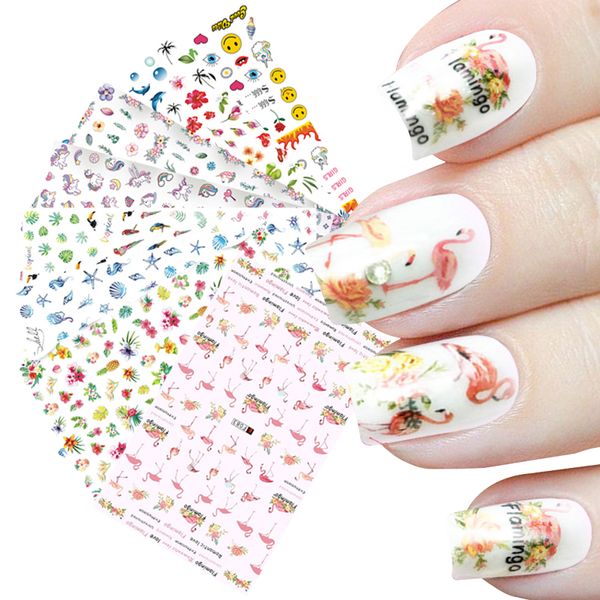 1 sheet colorful tropical flamingo stickers nail art 3d diy accessory fashion animal decals nail wraps decorations tips f083, Black
1 sheet colorful tropical flamingo stickers nail art 3d diy accessory fashion animal decals nail wraps decorations tips f083, Black
