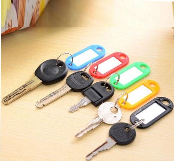 wholesale plastic keychain key tags id label name tags with split ring for baggage key chains key rings, Silver
wholesale plastic keychain key tags id label name tags with split ring for baggage key chains key rings, Silver