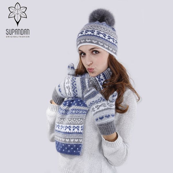 supandan 2018 winter beanies ladies real fur for women knitted ear cuff hat scarf gloves set women caps 8492tc1, Blue;gray
supandan 2018 winter beanies ladies real fur for women knitted ear cuff hat scarf gloves set women caps 8492tc1, Blue;gray