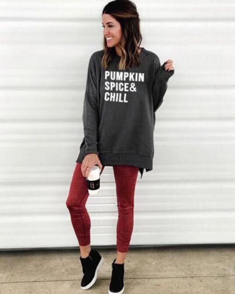 ladies casual print round neck jumper hoodies pullover women autumn long sleeve loose sweatshirt, Black
ladies casual print round neck jumper hoodies pullover women autumn long sleeve loose sweatshirt, Black