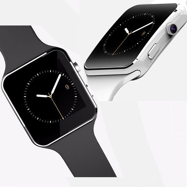 Factory Smart Watch X6 Clock Hours Curved Screen Support 2G SIM TF Card Camera Reloj Inteligente Smartwatch PK DZ09 A1 Y1
Factory Smart Watch X6 Clock Hours Curved Screen Support 2G SIM TF Card Camera Reloj Inteligente Smartwatch PK DZ09 A1 Y1