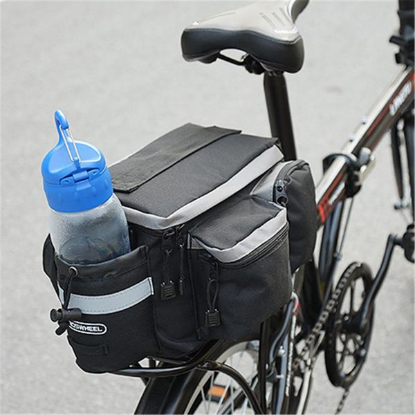 bicycle pannier bicycle shelf package backseat bag rack bag small carry