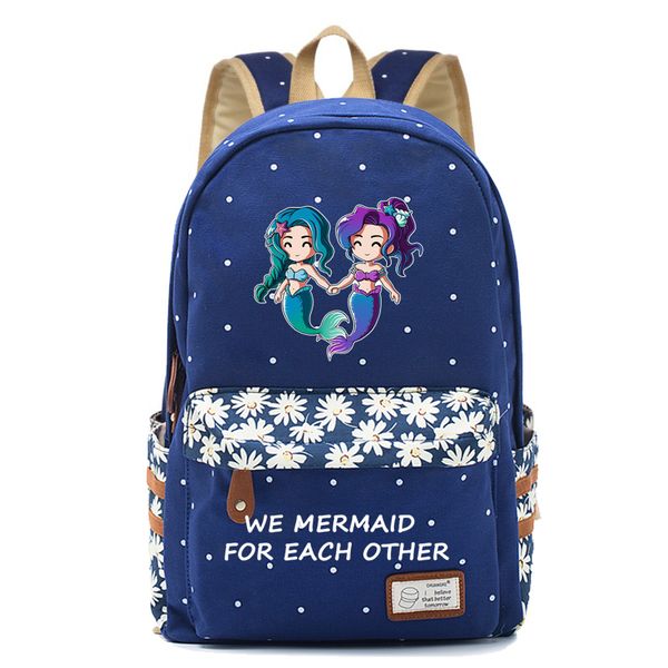 2018 mermaid backpack flowers canvas bag girls school travel shoulder bag beautiful lovely cartoon mermaid princess unicorn
2018 mermaid backpack flowers canvas bag girls school travel shoulder bag beautiful lovely cartoon mermaid princess unicorn