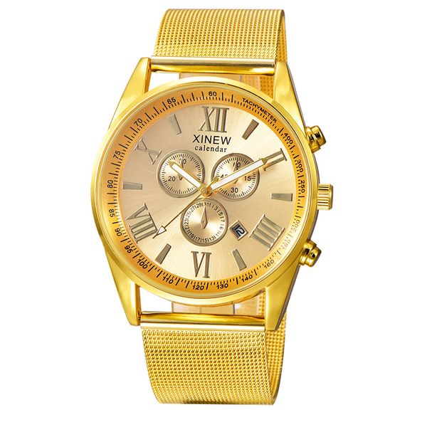 2018 men's multifunction day date analog quartz stainless steel mesh wrist watch men watches silvermen quartz brand xinewwatches, Slivery;brown
2018 men's multifunction day date analog quartz stainless steel mesh wrist watch men watches silvermen quartz brand xinewwatches, Slivery;brown