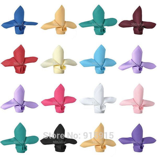 100 linen napkin polyester handkerchief 12"x12" cloth diner wedding party xmas event supply 30cm*30cm many colours
100 linen napkin polyester handkerchief 12"x12" cloth diner wedding party xmas event supply 30cm*30cm many colours