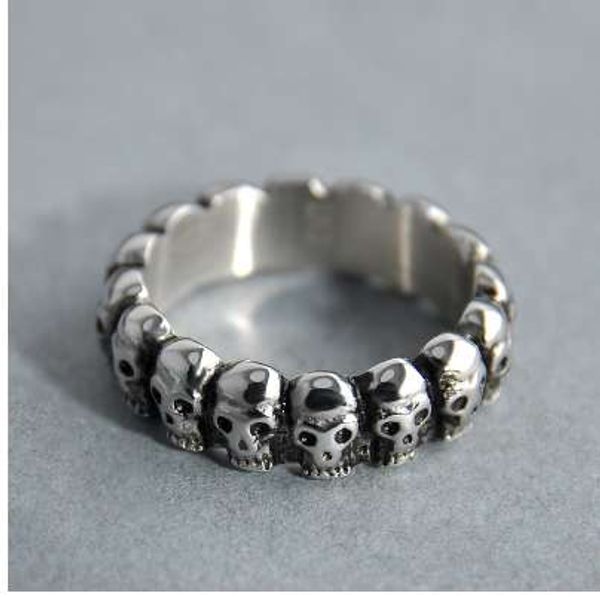 punk devil skull stainless steel ring for hip hop ring jewelry wedding rings anillos mujer ing, Golden;silver
punk devil skull stainless steel ring for hip hop ring jewelry wedding rings anillos mujer ing, Golden;silver