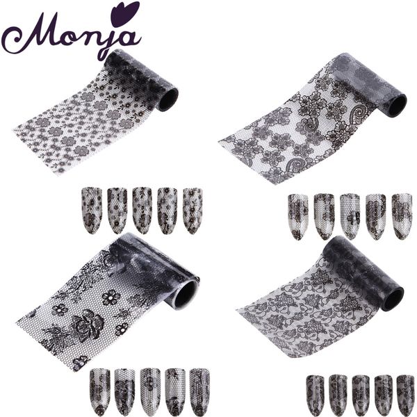 4styles nail art black lace flowers image starry sky foil sticker glue transfer full wraps decals gel polish tips diy decor
4styles nail art black lace flowers image starry sky foil sticker glue transfer full wraps decals gel polish tips diy decor