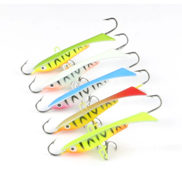 5 pieces winter fishing bait 6cm 9.2g vertical jigging bait ice lure lead fish bait fishing hook perch fish jigs tackle lures
5 pieces winter fishing bait 6cm 9.2g vertical jigging bait ice lure lead fish bait fishing hook perch fish jigs tackle lures