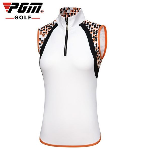 pgm golf sportswear ladies zipper collar sleeveless t-shirt summer breathable quick-dry golf shirts tennis apparel aa60466, Black;blue
pgm golf sportswear ladies zipper collar sleeveless t-shirt summer breathable quick-dry golf shirts tennis apparel aa60466, Black;blue
