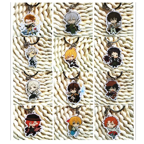1pcs amazing keychain bungo stray dogs nakajima atsushi osamu dazai cute pendant keyrings keychain portachiavi, Silver
1pcs amazing keychain bungo stray dogs nakajima atsushi osamu dazai cute pendant keyrings keychain portachiavi, Silver
