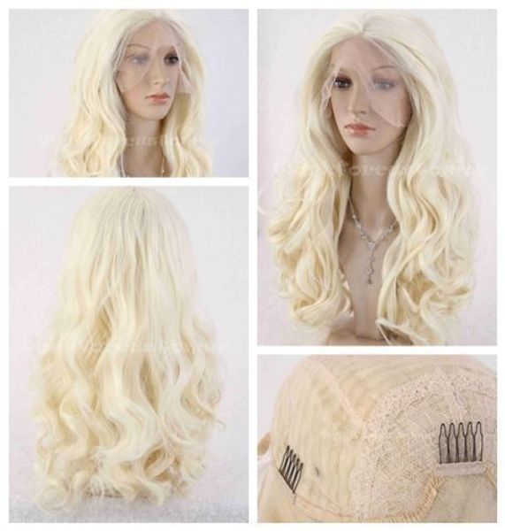 ly&cs sale dancing party cosplays long light blonde wavy hair heat resistant synthetic lace wig natural, Black;brown
ly&cs sale dancing party cosplays long light blonde wavy hair heat resistant synthetic lace wig natural, Black;brown
