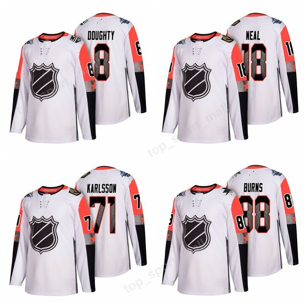 2018 All-Star Game Hockey 97 Connor McDavid All Star Jersey Pacific Division 88 Brent Burns Jonathan Quick William Karlsson Sean Monahan
2018 All-Star Game Hockey 97 Connor McDavid All Star Jersey Pacific Division 88 Brent Burns Jonathan Quick William Karlsson Sean Monahan