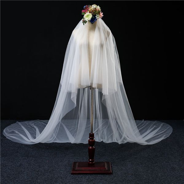 beauty white 6 meters long tulle bridal veils bridal headwear bridal wraps wedding accessories f714127, Black
beauty white 6 meters long tulle bridal veils bridal headwear bridal wraps wedding accessories f714127, Black