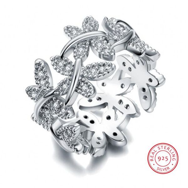 victoria wieck sparkling jewelry luxury 100% soild pure 925 sterling silver cute butterfly white sapphire women wedding flower band ring set, Slivery;golden
victoria wieck sparkling jewelry luxury 100% soild pure 925 sterling silver cute butterfly white sapphire women wedding flower band ring set, Slivery;golden