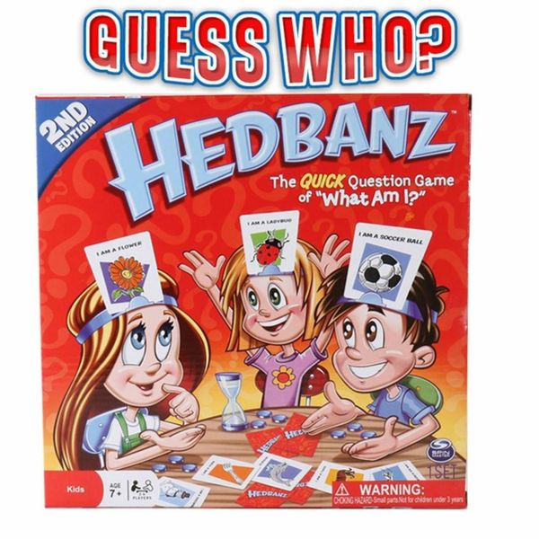 hedbanz game -hedbanz the game where everybody knows by you,be the first player to guess what you are and win.
hedbanz game -hedbanz the game where everybody knows by you,be the first player to guess what you are and win.