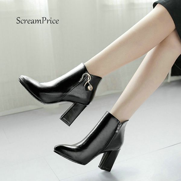women fashion crystal with side zipper ankle boots comfortable square heel winter shoes black gray green
women fashion crystal with side zipper ankle boots comfortable square heel winter shoes black gray green