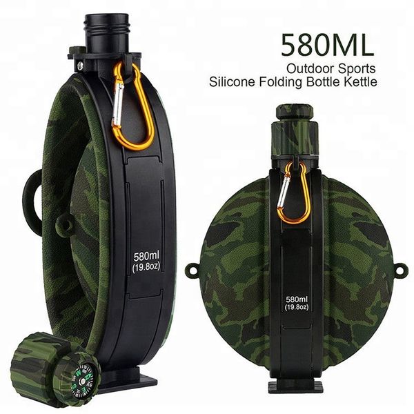 collapsible camo water bottle with compass military army pattern silicone camouflage folding bottle for sports camping travel 580ml/20oz
collapsible camo water bottle with compass military army pattern silicone camouflage folding bottle for sports camping travel 580ml/20oz
