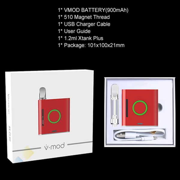 VMOD 1 in 1 Kit Vape 1in1 Kits from Original VAPMOD with Rechargeable 900mAh Battery Ultimate Preheating and Xtank Plus Cartridge DHL Free
VMOD 1 in 1 Kit Vape 1in1 Kits from Original VAPMOD with Rechargeable 900mAh Battery Ultimate Preheating and Xtank Plus Cartridge DHL Free