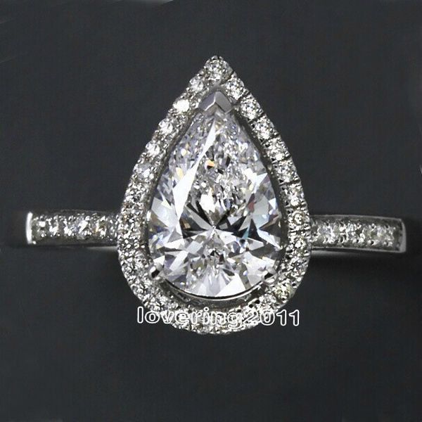 choucong Pear cut shape 5A Zircon Cz 925 Sterling Silver Engagement Wedding Ring Sz 5-11 Free shipping Gift, Slivery;golden
choucong Pear cut shape 5A Zircon Cz 925 Sterling Silver Engagement Wedding Ring Sz 5-11 Free shipping Gift, Slivery;golden