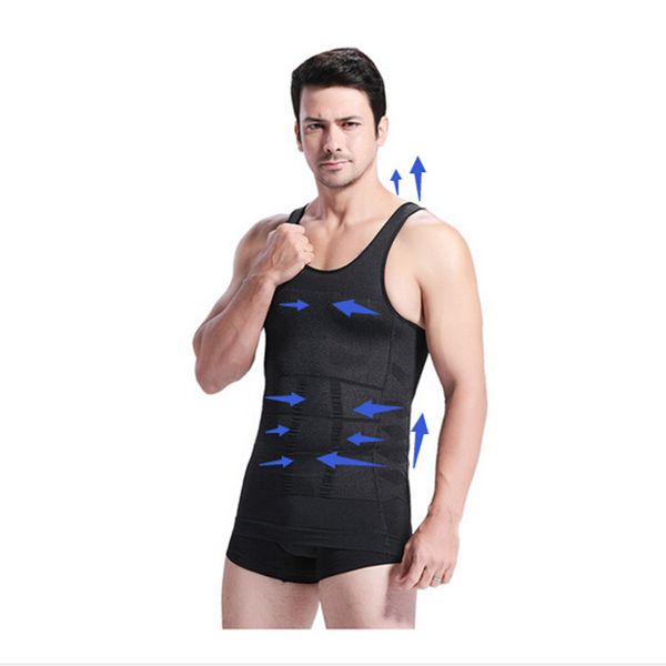 men's gynecomastia shaper slimming boobs chest control underwear belly compression undershirts waist control corset vest, Black;brown
men's gynecomastia shaper slimming boobs chest control underwear belly compression undershirts waist control corset vest, Black;brown