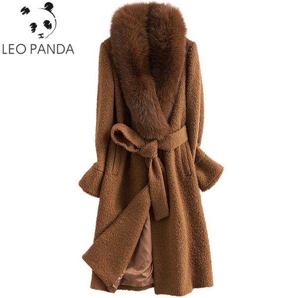 superior quality wool coat winter coat women clothes 2018 alpaca casual elegant slim fit fur collar long woolen casaco, Black
superior quality wool coat winter coat women clothes 2018 alpaca casual elegant slim fit fur collar long woolen casaco, Black