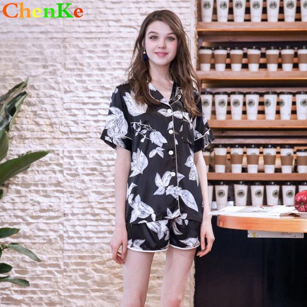 chenke new women pajamas suits indoor leaf print nightgown home suit sleepwear short sleeve pajamas sets young casual, Blue;gray
chenke new women pajamas suits indoor leaf print nightgown home suit sleepwear short sleeve pajamas sets young casual, Blue;gray