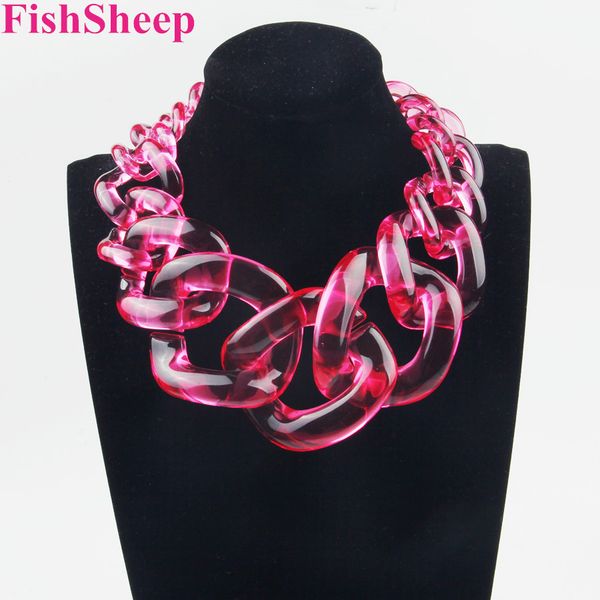 whole salefishsheep statement big choker necklace oversized bohemian acrylic chunky chain long pendants & necklaces for women jewelry gift, Golden;silver
whole salefishsheep statement big choker necklace oversized bohemian acrylic chunky chain long pendants & necklaces for women jewelry gift, Golden;silver