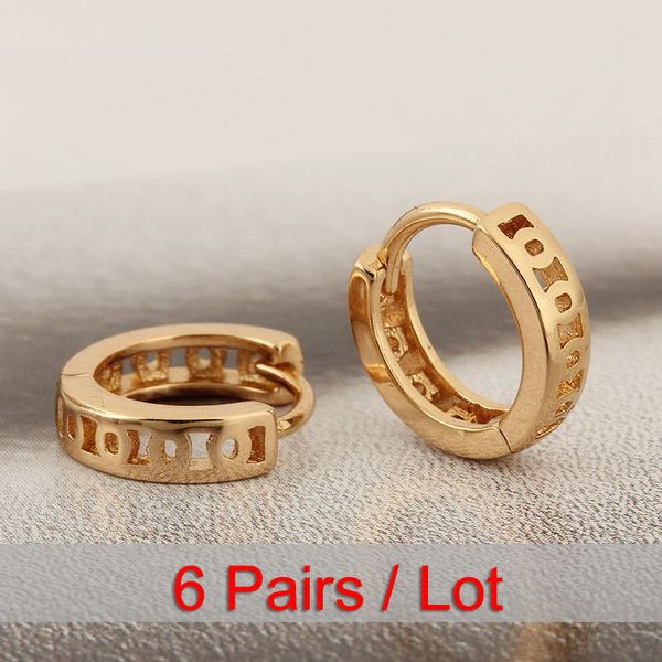 6pair/lot small gold hoop earrings for baby kids jewelry boucle d'oreille bebe child earring kolczyki oorbellen girl boy e1582, Golden;silver
6pair/lot small gold hoop earrings for baby kids jewelry boucle d'oreille bebe child earring kolczyki oorbellen girl boy e1582, Golden;silver