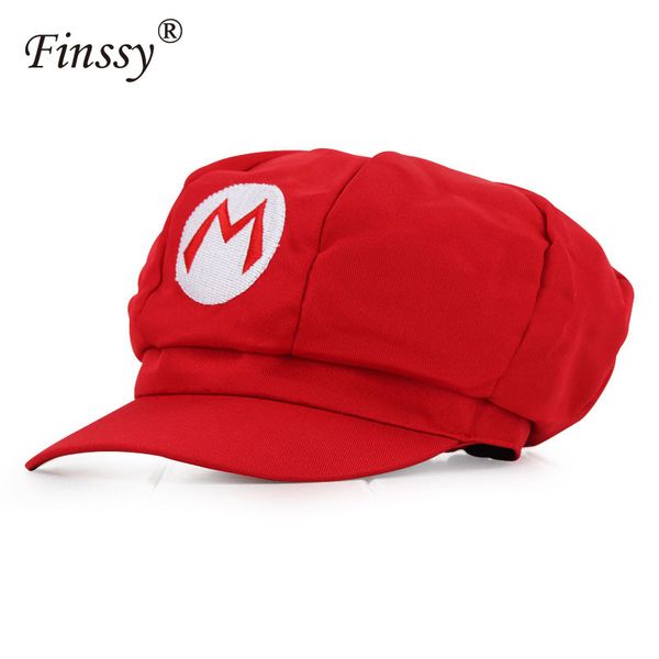 anime super mario hat cap luigi bros cosplay baseball costume, Blue;gray
anime super mario hat cap luigi bros cosplay baseball costume, Blue;gray