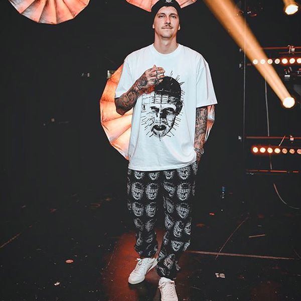 18SS Sup Full Of Print Ghost Soul Pants High Street Retro Cozy Loose Hip-Hop Men'S And Women'S Trousers HFWPKZ055
18SS Sup Full Of Print Ghost Soul Pants High Street Retro Cozy Loose Hip-Hop Men'S And Women'S Trousers HFWPKZ055