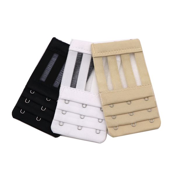 3 piece bra extender 3 hooks elastic lenghten bra extension for a clasp hooks for brassiere adjustable bras extender belt, Black;white
3 piece bra extender 3 hooks elastic lenghten bra extension for a clasp hooks for brassiere adjustable bras extender belt, Black;white
