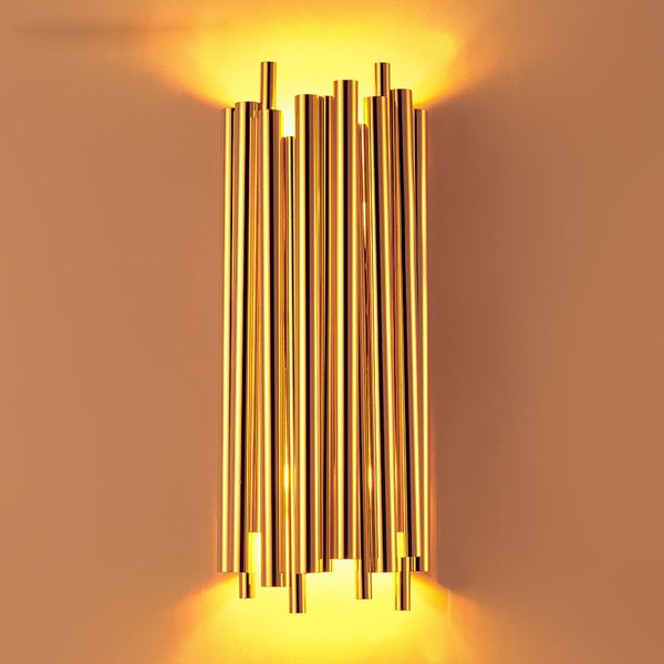 modern wall lamp led wall light luxury golden aluminum tube applique murale home lighting stairs wall sconces
modern wall lamp led wall light luxury golden aluminum tube applique murale home lighting stairs wall sconces